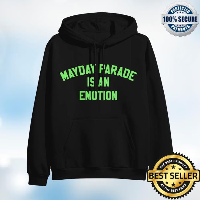 Official Mayday Parade Merch Is An Emotion Black Hoodies