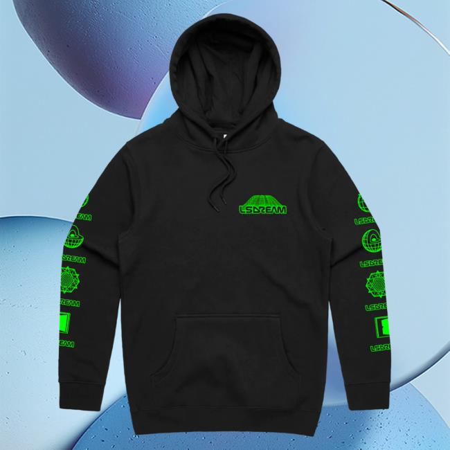 LSDREAM Merch Rave Cave Hooded Sweatshirt