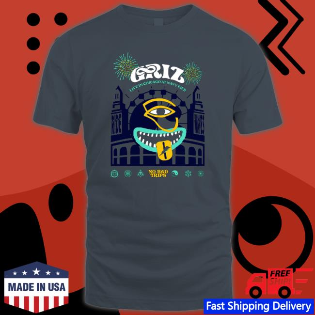 GRiZ Navy Pier 2019 Ride Waves Hoodie
