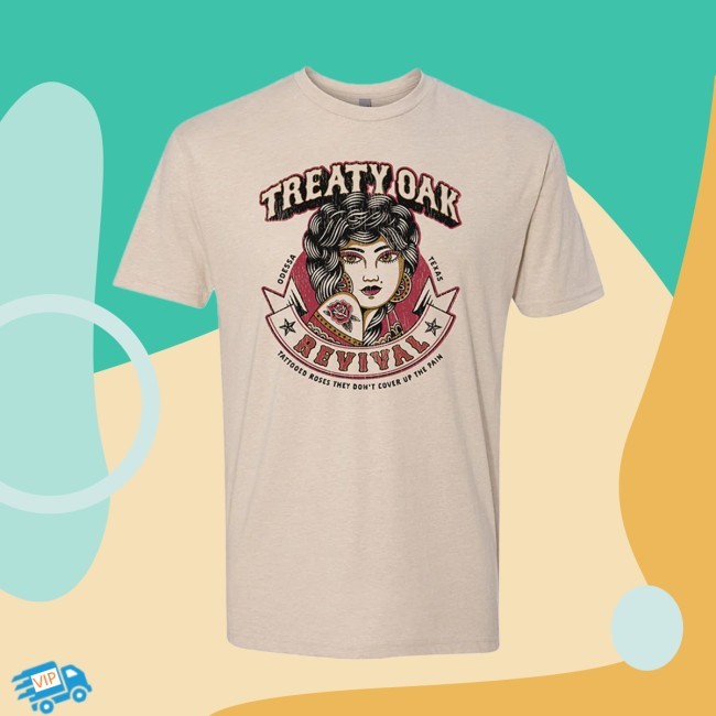 Rose Tee TOR Official Store Treaty Oak Revival