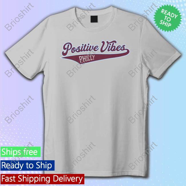 Barstool Sports Store Positive Vibes Philly Long Sleeve Tee