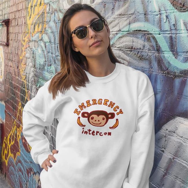 Emergencyintercom Monkey Tee Shirt Emergency Intercom Merch