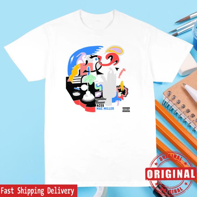 Official Mac Miller Merch Store Faces 10 Year Cover Vintage Shirt Macmillerswebsite Clothing Shop