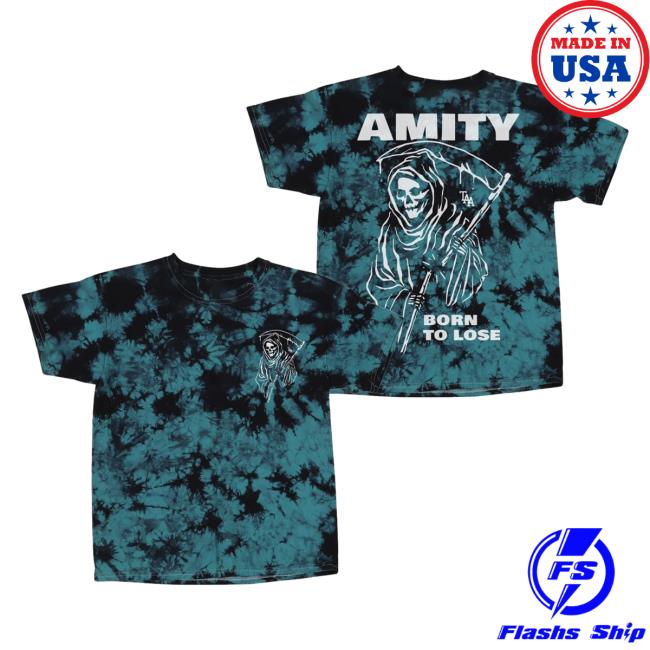 The Amity Affliction Merch Born To Lose Tie Dye Tee