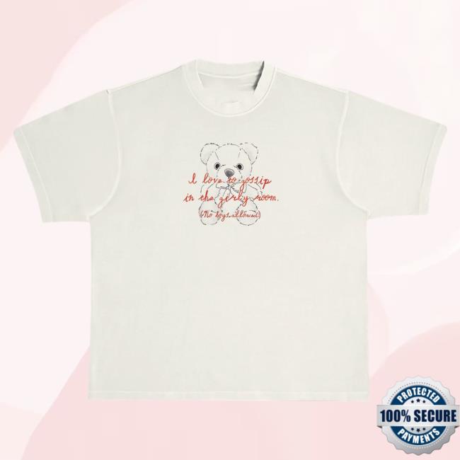 Official Super Yaki Shop Super Yaki The Girly Room Heavyweight Shirt New