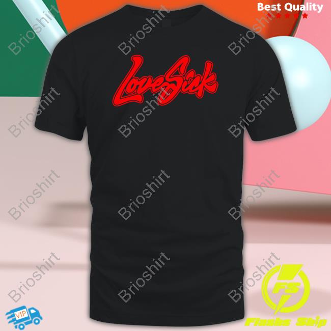 Don Toliver Merch Love Sick Logo Black Shirts