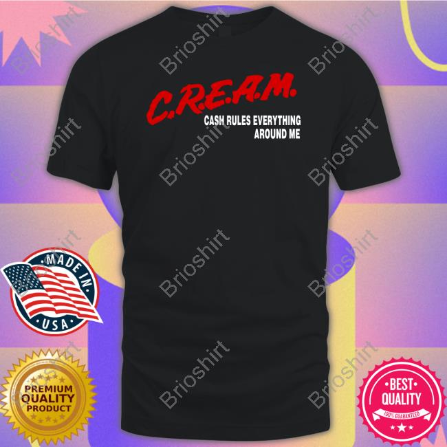 The Wolf Of All Streets Cream Cash Rukes Everything Around Me T-Shirt