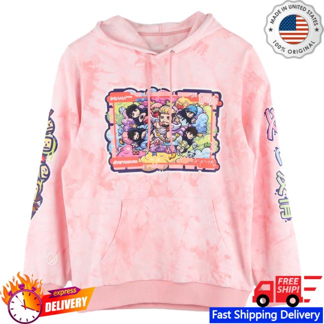 Official The Boys Merch TheBoys Bromance Tie DyeHooded Sweatshirt Yeptheboys Tie-Dye Apparel Clothing Store Shop