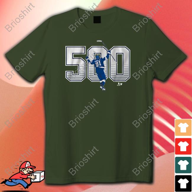 Breakingt Steven Stamkos 500 Goals Sweatshirt Tampa Bay Lightning