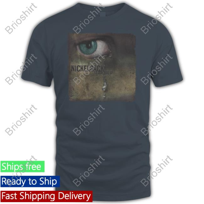 Official Nickelback Merch Silver Side Up Hoodie