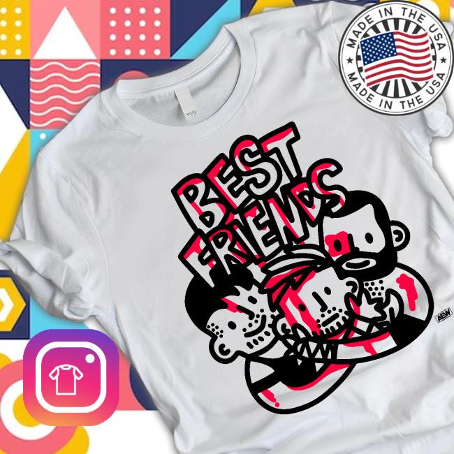 ShopAEW Best Friend Tee Shirt