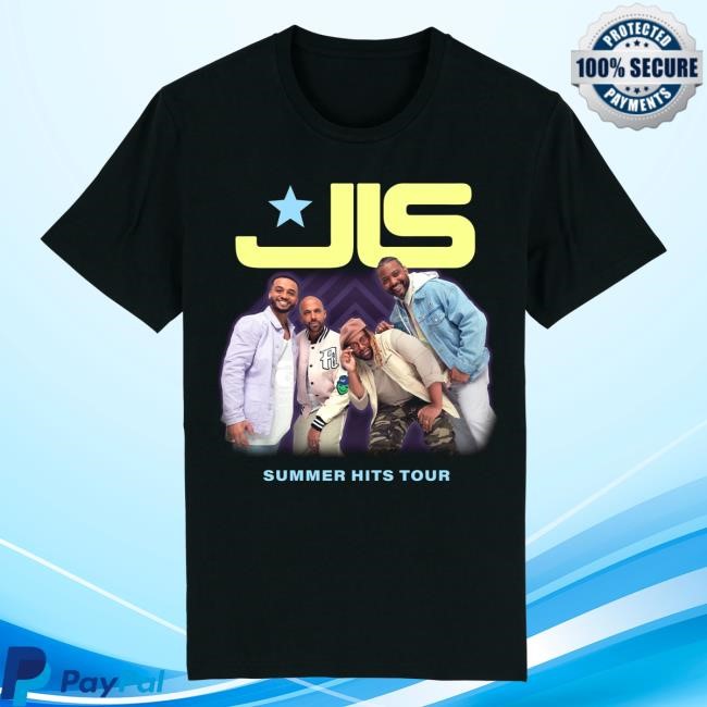 Summer Hits Tour Group Photo Black New Shirt – JLS Merch