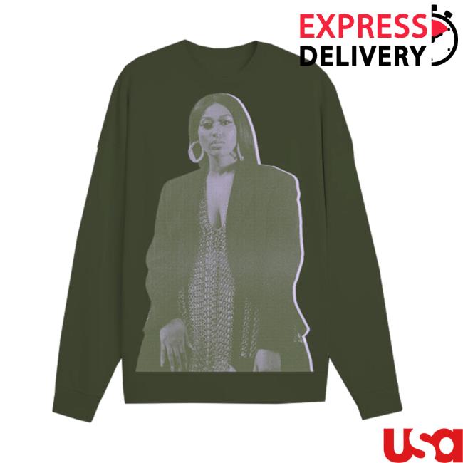 Official Jazmine Sullivan Merch Jazmine Sullivan Forest Green Pullover Sweatshirt