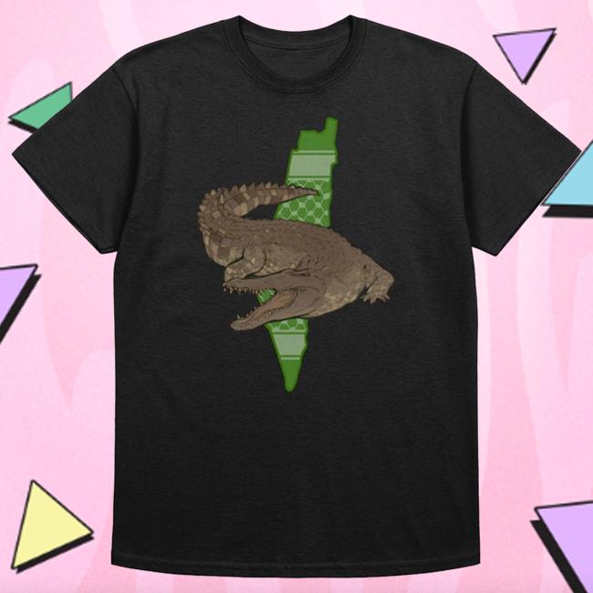 Official Gatorsdaily Shop Merch Palestinian Crocodile Hot Shirt