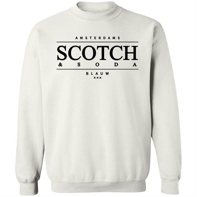 Yunalescka Scotch And Soda Amsterdam Blauw Hoodie Yunalescka Scotch And Soda Amsterdam Blauw Hoodie