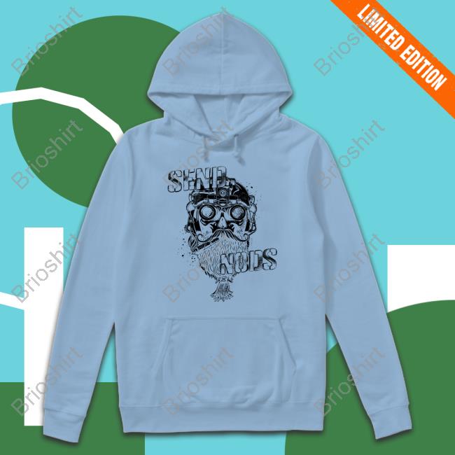 Jeremy Siers Merch Send Nods Grey Tee Shirt