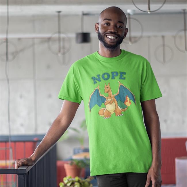 Nope Shirt Lumituber Charizard