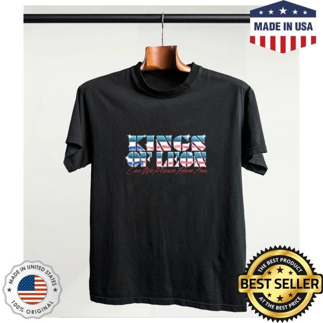 Official Kings Of Leon Merch Kings Chrome Tshirt (Black)