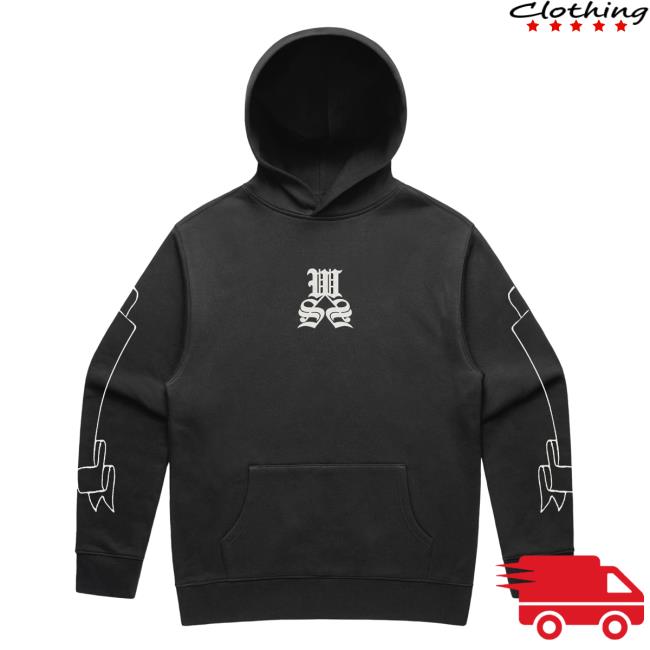 While She Sleeps Merch Banner Vintage Hoodie
