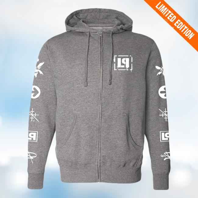 Official Linkin Park Merch Store Linkin Park Lp Icons Zip Popover Sweatshirt Linkin Park Apparel Clothing Shop LinkinPark