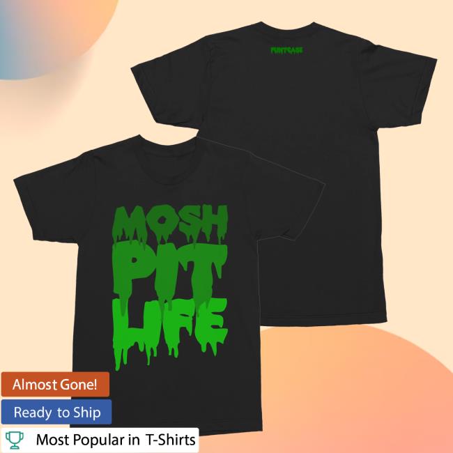 DPMO Funtcase 'Mosh Pit' Green Print New Shirt