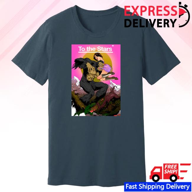 Official To The Stars Store Clothing Shop Store Bigfoot Comic By Thomas Tenney Shirts Slate