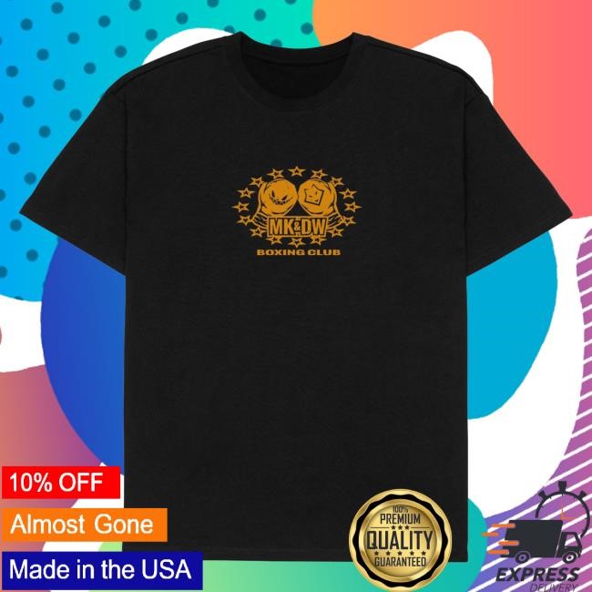Official Dreamwolf & Madkat The Boxing Club - Relaxed Fit Black Tee