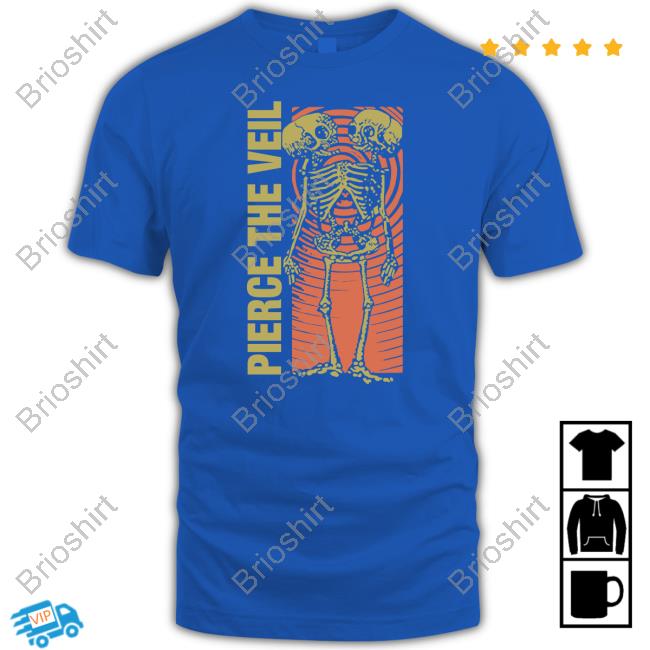 Conjoined Skeleton Tee Pierce The Veil Merch Conjoined Skeleton Tee