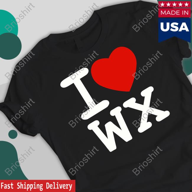 Official I Love Wx T Shirt