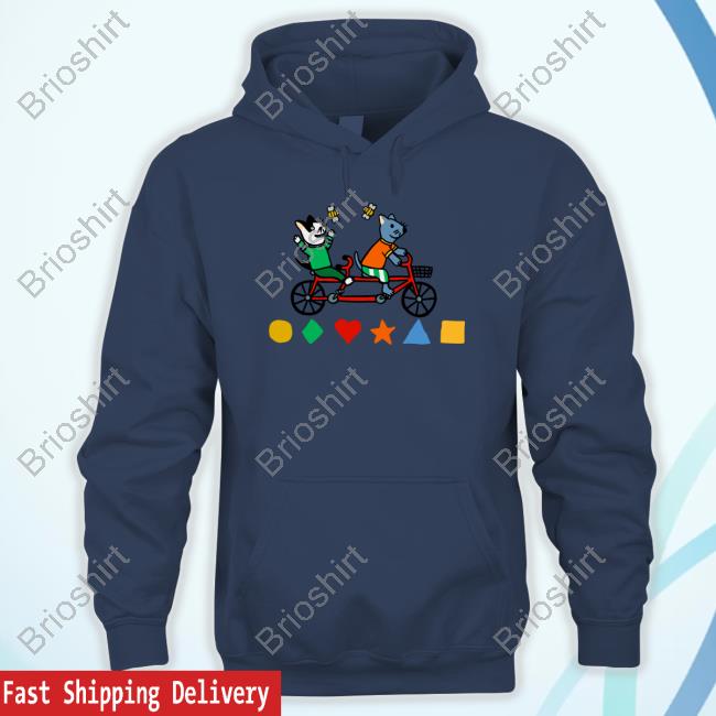 Slushy Noobz Merch Store Shop Tandem Cats Crewneck Sweatshirt