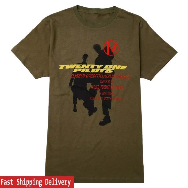Twenty One Pilots Silhouettes Relaxed Fit Girls Tee