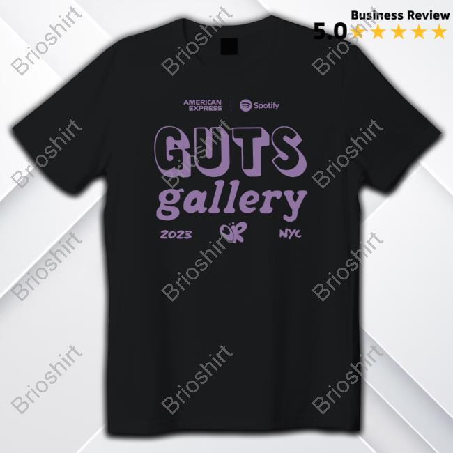 Olivia Rodrigo Guts Gallery 2023 NYC T-Shirt