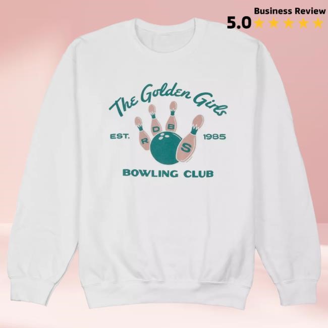 Official Disney Merch Store The Golden Girls ''Bowling Club'' Crewneck for Adults