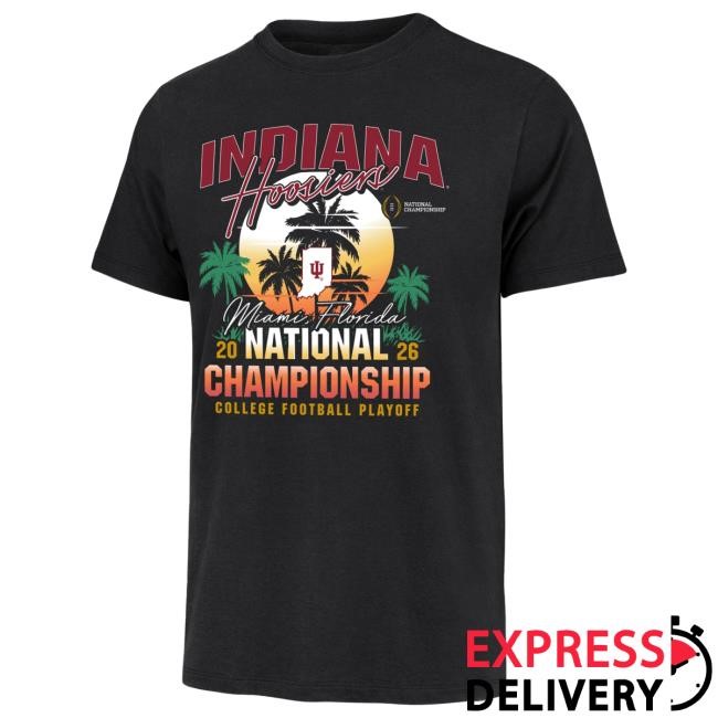 NCAA College NCAA Indiana Hoosiers CFP 2025-2026 National Championship Participant T-Shirt
