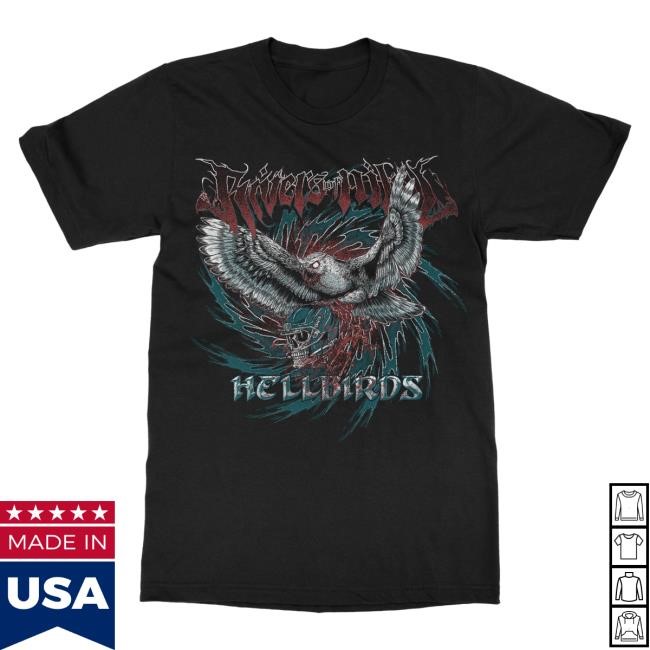 Official Indie Merch Store Shop Rivers of Nihil Hellbirds Tees IndieMerchStore