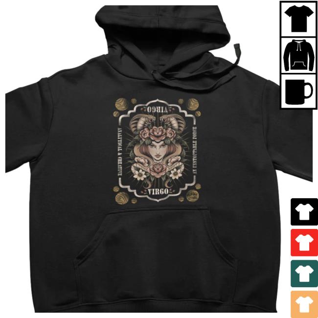 Official Murder Apparel Clothing MurderApparel Virgo Zodiac Popover Shirt Murder Merch Shop