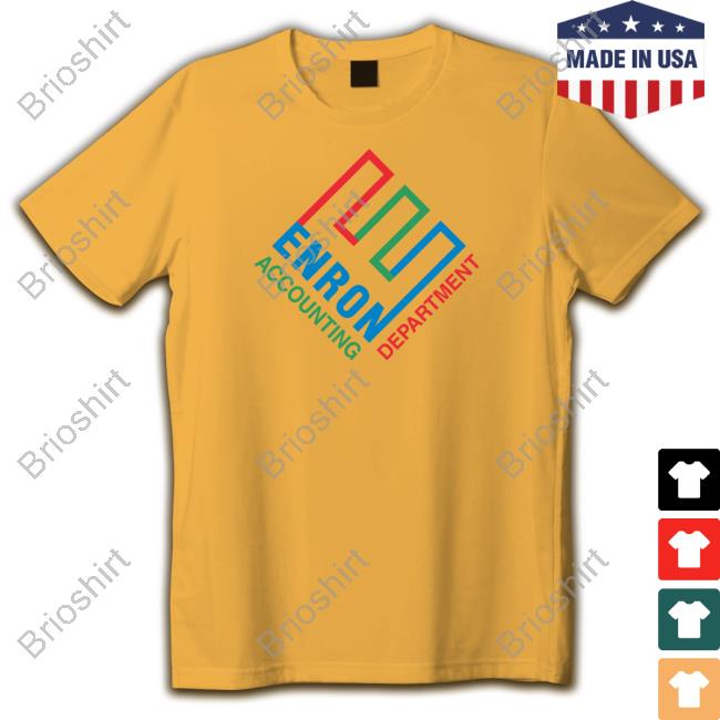 Supersecretshirts Enron Accounting Department T Shirts
