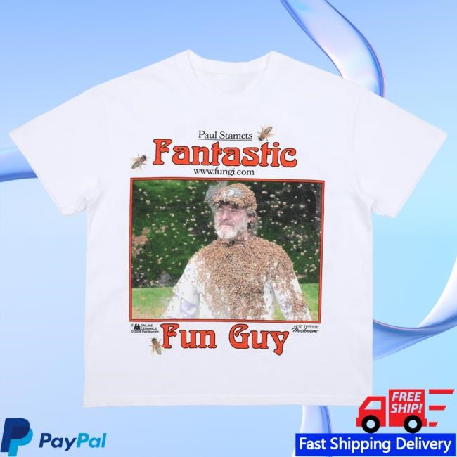 Online Ceramics Fun Guy Seedling Green Tee — graphic merch lookup