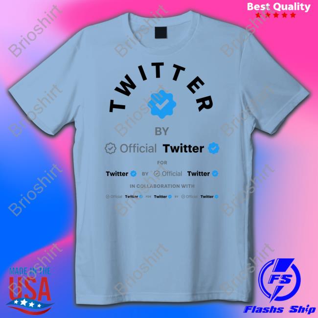 Twitter By Official Twitter Shirt White