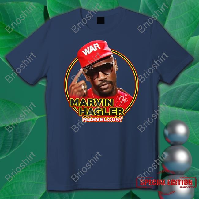 Official Marvelous Marvin Hagler Tee Shirt