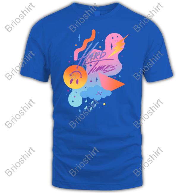 Hard Times Gradient Shapes Shirt Black