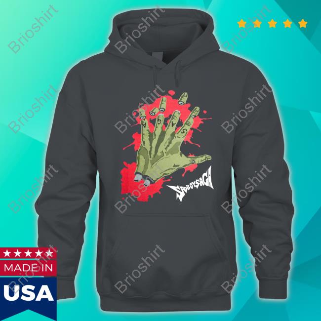 The Sad Boy Saga Merch Saga Hand Shirt