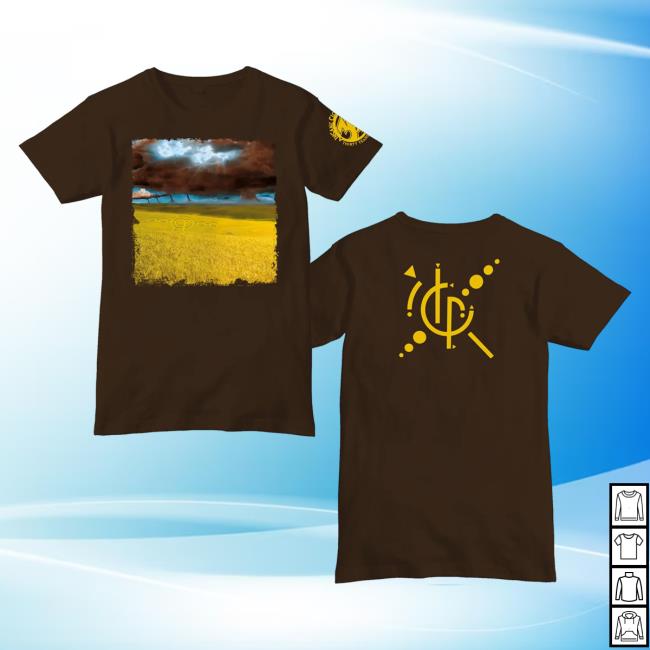 Official Icp Merch Clothing Store Insane Clown Posse Storm Clouds (The Calm) Brown Hot Shirt