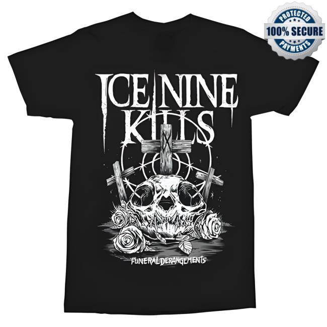 Official Ice Nine Kills Merch Funeral Derangements The Wrath Of God Lays Beneath This Soil! T Shirt IceNineKills