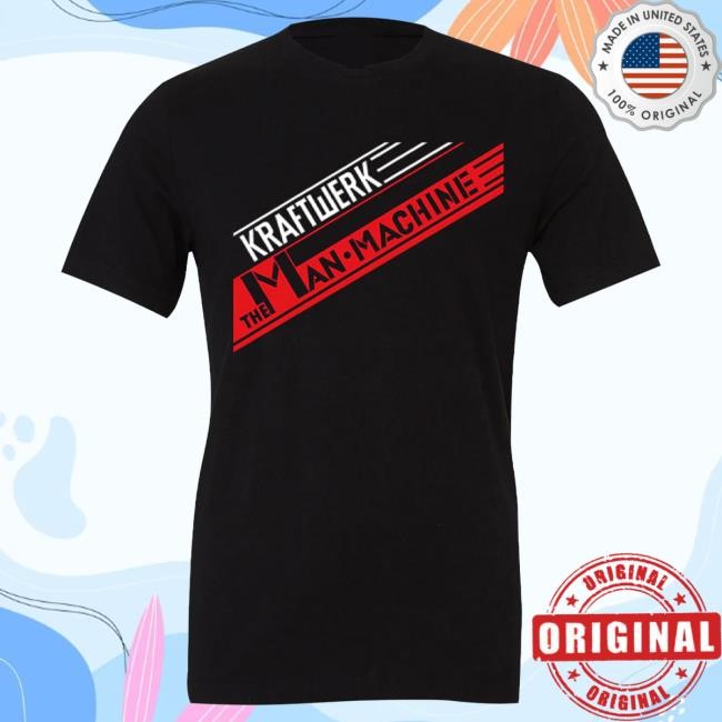 Official Hellomerch Kraftwerk Man Machine Shirt 2025 Hello Merch