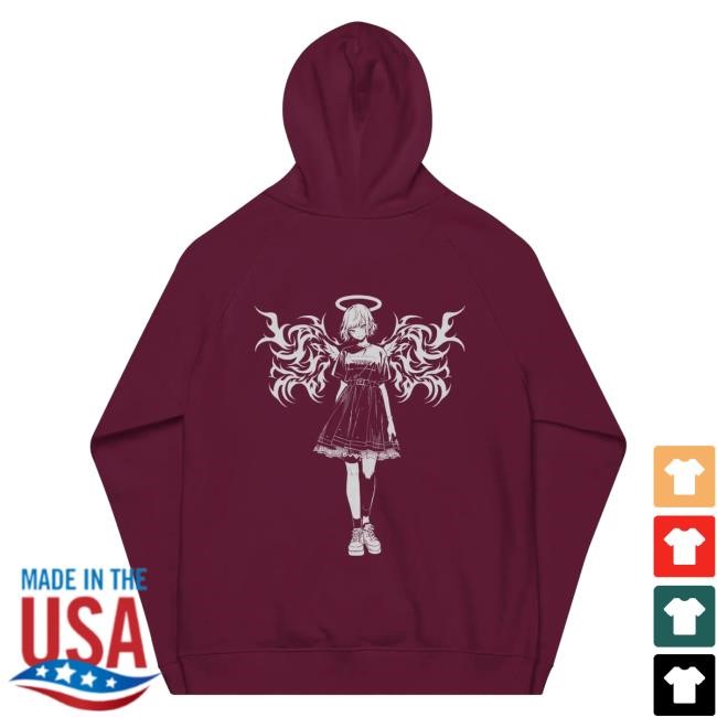 Official Umai Clothing Tribal Heart • Premium Eco Popover Hoodie