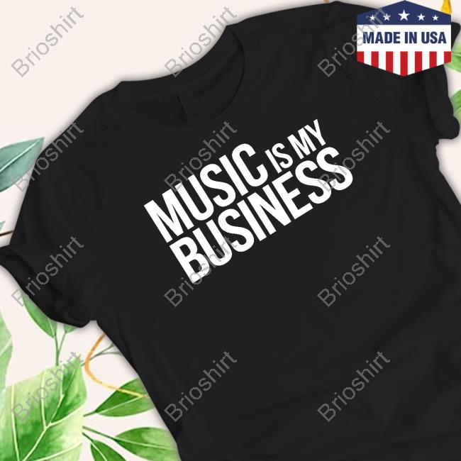 Official Music Row Music Is My Business Long Sleeve Tee