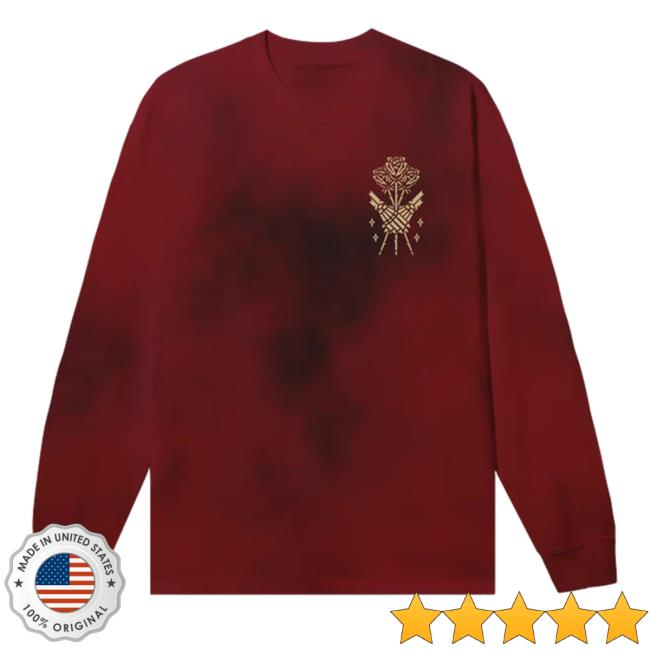 Official Sumerian Records Merch Bad Omens Lovers Red Dye Sweaters