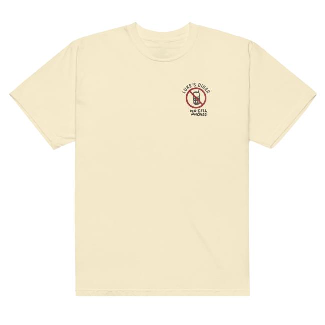 Official Wb Shop Gilmore Girls Luke's Diner Comfort Colors T-Shirt