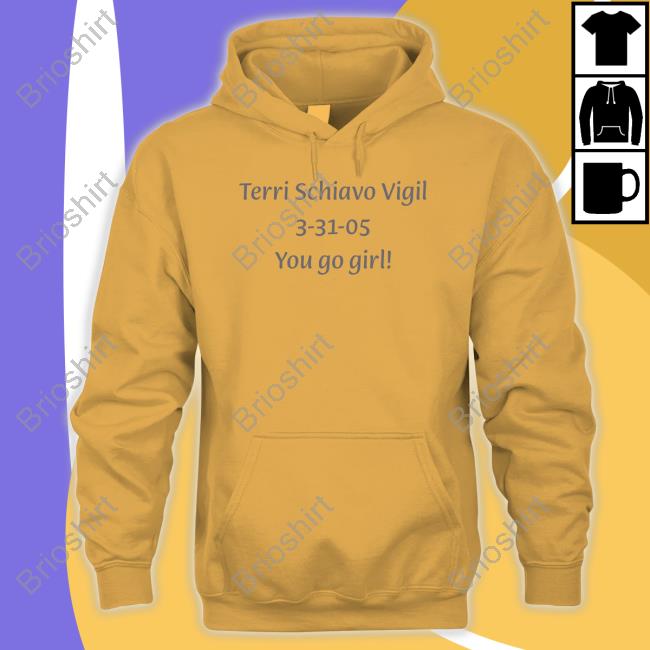Kreeplord Terri Schiavo Vigil 3-31-05 You Go Girl Tee Shirt
